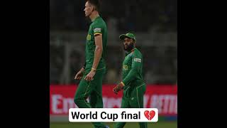 South Africa Emotional moments In ICC world cup 2023| RSA vs AUS semi final match 2023#shorts