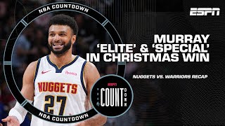 Stephen A. says Jamal Murray is 'ELITE' & ' SPECIAL' after Nuggets win over Warriors | NBA Countdown