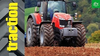 Massey Ferguson 8737 im traction-Erstkontakt