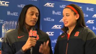 Brittney Sykes Interviews Brianna Butler - Syracuse Women's Basketball