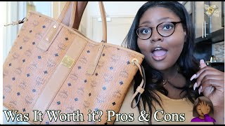 Honest MCM Bag Review: Medium Liz Reversible Shopper.