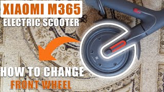 HOW TO CHANGE REPLACE XIAOMI MIJIA M365 ELECTRIC SCOOTER TIRE TYRE REPLACEMENT | 2021
