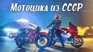 МотоБудни #8 - Катнул на советском Днепре и американском HD Softail Slim.