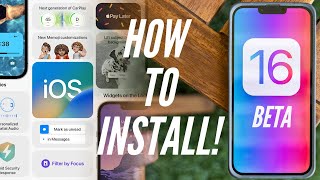 How To Install iOS 16 Beta1!