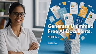 Generate Unlimited Free AI Documents with Free Document Maker — Smart, Fast, and 100% Free