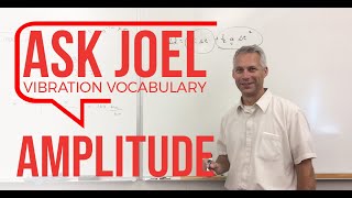 What is Amplitude in Vibration Resonance? #askjoel