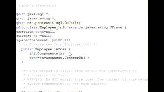 Java prog#5 JTable Populate JTable data from database in java Netbeans and Sqlite mysql YouTube