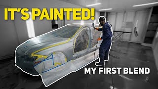 Turbo Diesel BMW Wagon IS PAINTED! (40 mpg on a budget)