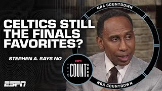 Stephen A. UNWILLING to call the Celtics the NBA favorites over the Timberwolves
