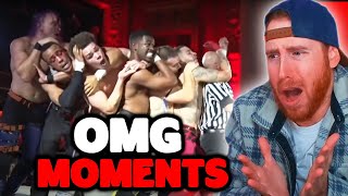 WHAT ARE THEY DOING?!? OMG MOMENTS - CRAZIEST Pro Wrestling Moves 13