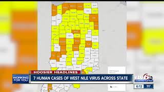 Nearly 500 mosquitoes in 57 Indiana counties test positive for West Nile Virus