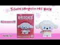 HOW TO BUILD NANO LEGO BLOCKS  BRICKS MAKE A WISE LIFE W2601-13 CINNAMOROLL