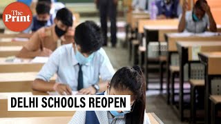 Delhi schools reopen for all classes after pollution break