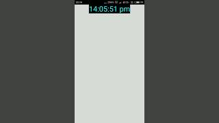 making digital clock by Python programming in android #code #shorts #programming #android