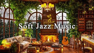Soft Jazz Music at Cozy Coffee Shop Ambience for Study, Work, Focus☕Relaxing Jazz Instrumental Music