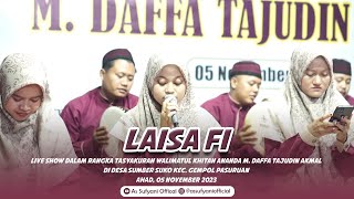 LAISA FI | VOC. NAJWAN NAUFAH AS SUFYANI LIVE GEMPOL PASURUAN