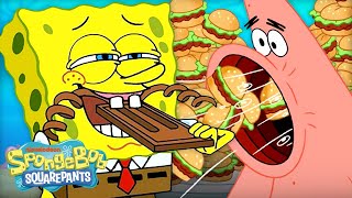 SpongeBob FEASTING For 60 Minutes Straight 🍴 | SpongeBob