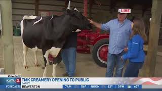 KATU News at TMK Creamery - Meet Todd and Miss TMK