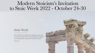 We Invite You To Stoic Week 2022! | Brittany Polat, John Sellars, Andi Sciacca, and Tim LeBon