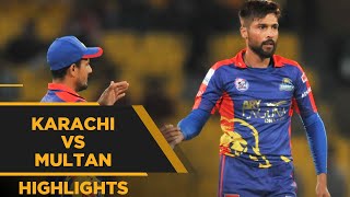 Karachi Kings vs Multan Sultans | Full Match Highlights | Match 19 | HBL PSL 2020 | MB2E