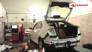 Steinhof the installation of tow bar for Skoda Rapid