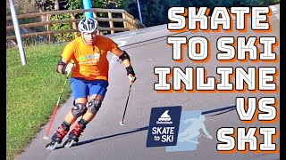 Inline Alpine VS Alpine skiing