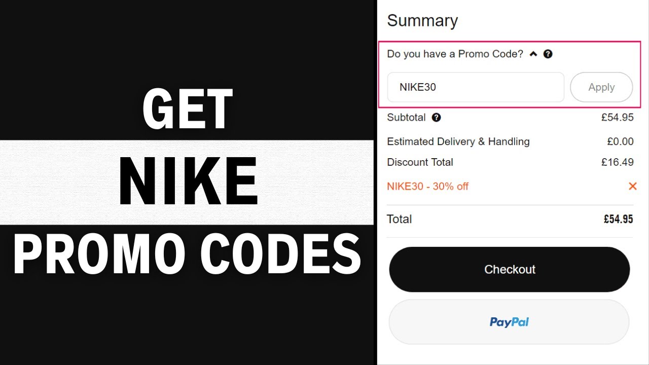 How To Get Nike Promo Codes 2024 Working Nike Promo Codes Youtube