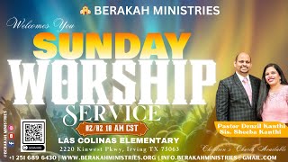 BERAKAH MINISTRIES - SUNDAY SERVICE 02/02/2025