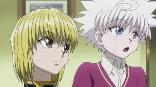 Kurapika smiles at Killua