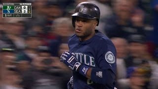 OAK@SEA: Cano opens scoring with two-run homer in 1st