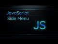 Creating A Side Navigation Menu With Hamburger Icon (HTML / CSS / JavaScript)