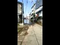 浸水した元町から