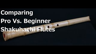 Yozan Professional Flute Vs. Beginner Flute