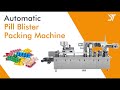 automatic tablet pack capsule blister packing machine