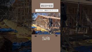 【あさまヴィレッジ】3棟目は真っ白な白鳥をイメージ　#貸別荘 #軽井沢 #コテージ#バーケーションレンタル#大人数 #bbq #サウナ #少人数 #団体 #リゾート