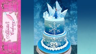 Disney's Frozen Cake-Auntie's Style