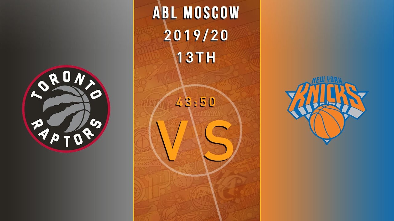 Raptors Vs Knicks 13 Round Full Game ABL - YouTube