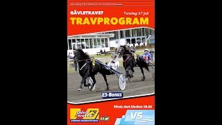 Gävletravet 170727 Kval 2