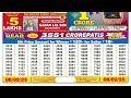 🔴lottery sambad today 06 00pm 08 02 25 dear lottery result pdf download