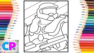 Halo Infinite PC Game Coloring Pages/3rd Prototype - I Know/Clarx & Moe Aly - Healing [NCS Release]