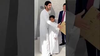 Sheikh Hamdan Fazza Meets Fan From India Who's Suffering from Cancer #faz3 #fazza #shorts #short