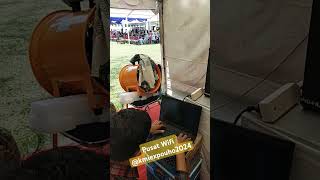 Kontrol WIFI dalam Kegiatan KMI EXPO UHO Kendari 2024 #kmiexpouho2024 #kmiexpo2024 #kendari #shorts