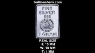 999 pure fine silver in 1 gram, the best and smart investment