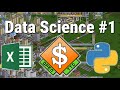 Data Science #1 with Excel, Python, Transport Tycoon