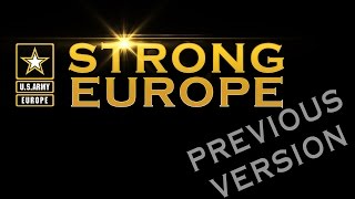 U.S. Army Europe Command Video - Previous Version