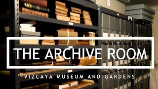 Archives Room Tour with Archivist Karen Urbec