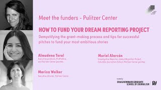 Day 1 | How to Fund Your Dream Reporting Project (English) | LMS