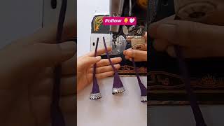 How to make tassels design at home from women like comment share subscribe my YouTube channel #youtu