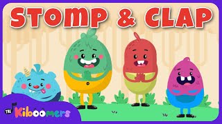 Stomp Clap Dance - THE KIBOOMERS Preschool Movement Songs for Circle Time