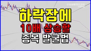 [부자아빠열린강의 1118회] 하락장에 10배 상승할 종목 발굴법